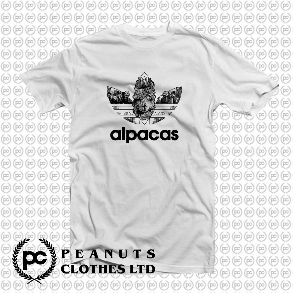 Alpacas Adidas Logo T-Shirt On Sale 
