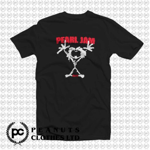 Authentic Pearl Jam Stickman Logo