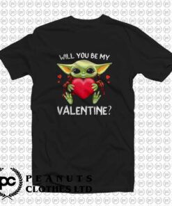 Baby Yoda Hug Heart Valentine T Shirt