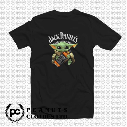 Baby Yoda Hug Jack Daniels