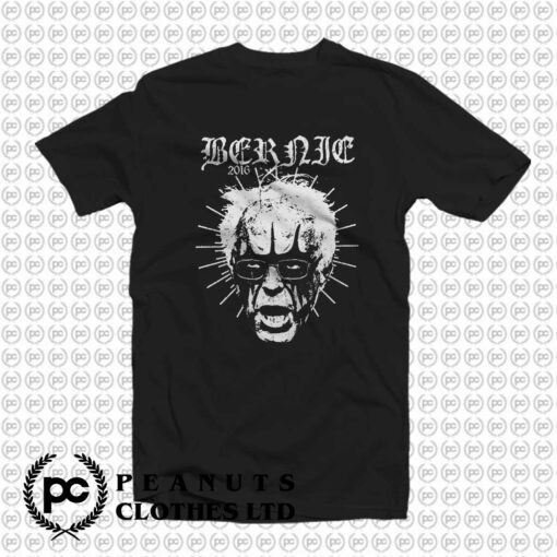 Bernie Sanders Black Metal T Shirt