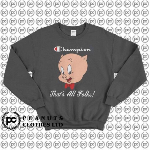 Champion x Looney Tunes Thats All Folks Sweatshirt