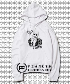 Kurt Cobain Listen to Cobain Hoodie