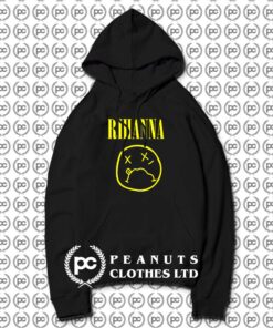 Rihanna Nirvana Logo Hoodie