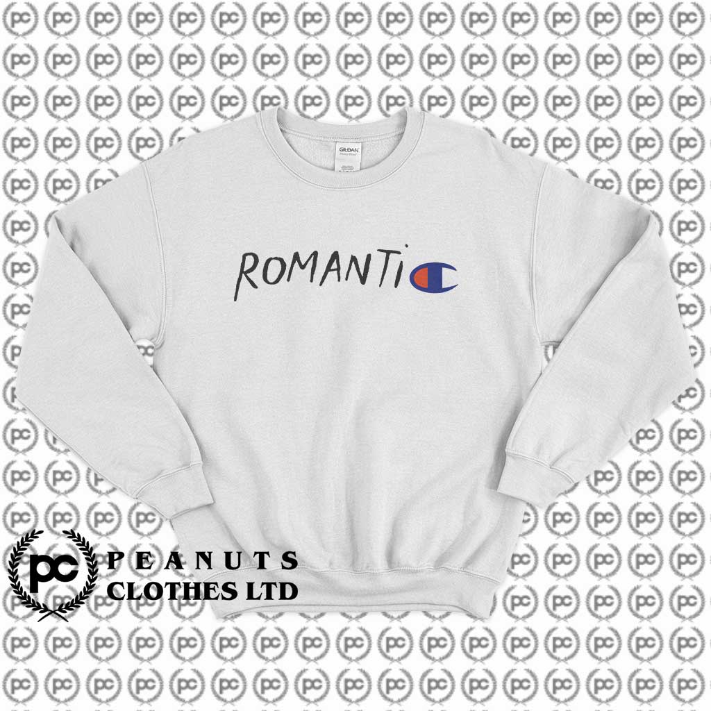 købmand Bebrejde shilling Romantic Champion Parody Sweatshirt Custom - Peanutsclothes.com