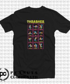 Thrasher Zodiac Pose Black Light