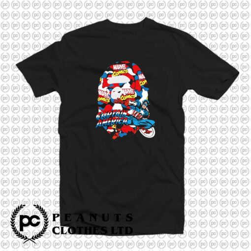 A Bathing Ape Marvel Captain America h