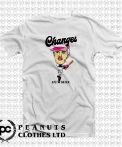 Changes Justin Bieber Baseball Cartoon l