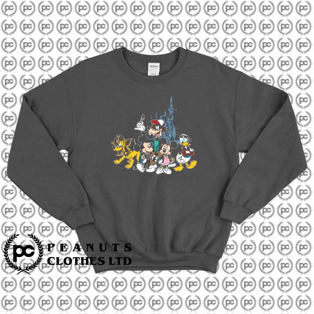 mickey and friends sweatshirt