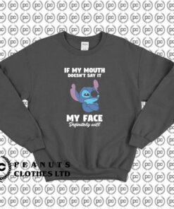 My Face Definitely Will Disney Stitch f