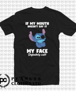 My Face Definitely Will Disney Stitch x