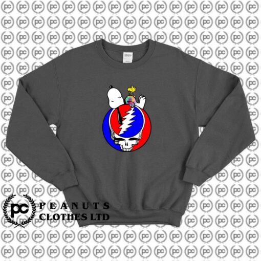 Snoopy Grateful Dead Sleeping On The Skull l