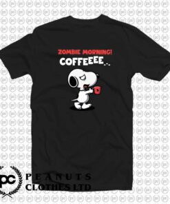 Snoopy Zombie Morning Needs Coffeeee f