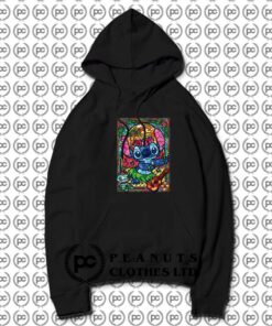 Stained Glass Style Dancing Stitch Aloha