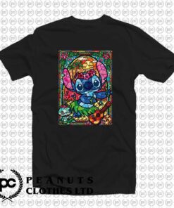 Stained Glass Style Dancing Stitch Aloha w