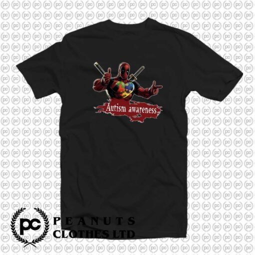 Together Autism Awareness Deadpool n