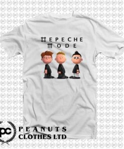 Band Depeche Mode Snoopy Peanuts t