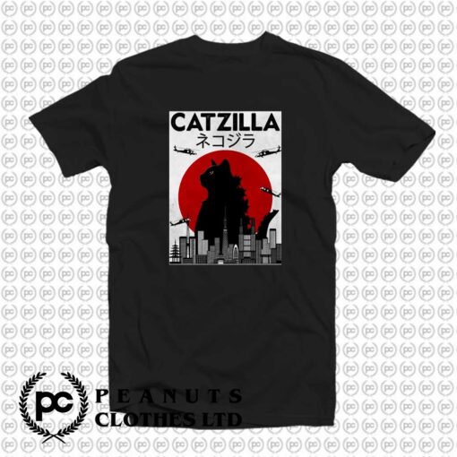 Catzilla Godzilla Cat In The City k