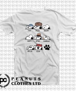 Charles Schulz Peanuts Snoopy Family Tree f