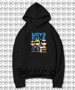 Funny Peanuts Gang Boys Rule Snoopy