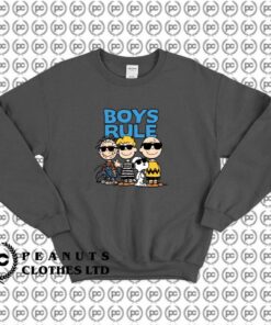 Funny Peanuts Gang Boys Rule Snoopy x