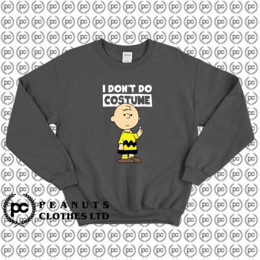 I Don’t Do Costume Halloween Peanuts f