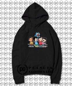 Mashup Snoopy Peanuts Doraemon Gang