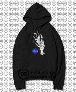 NASA Logo Astronaut Flames