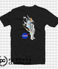 NASA Logo Astronaut Flames z