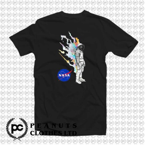 NASA Logo Astronaut Flames z