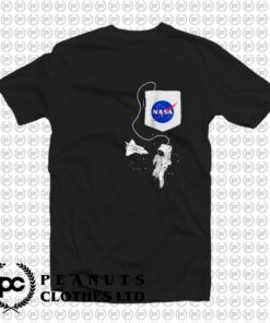 Nasa Astronaut In Outer Space Fake Pocket x