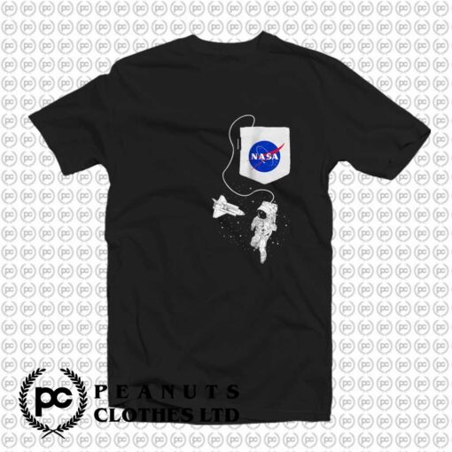 Nasa Astronaut In Outer Space Fake Pocket x