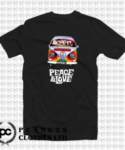 Peanuts Love And Peace Van Snoopy I