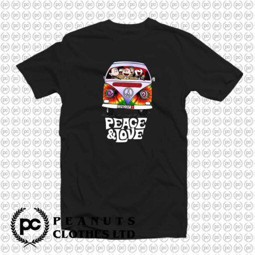 Peanuts Love And Peace Van Snoopy I