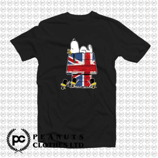 Queen Of United Kingdom Snoopy Sleep t