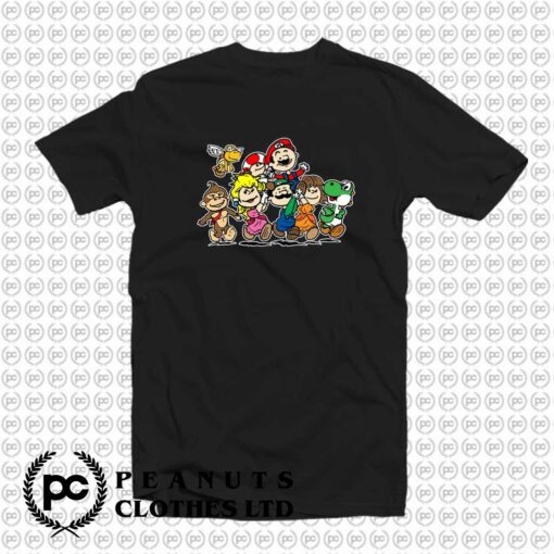 Snoopy Peanuts Super Mario Gang Mashup io