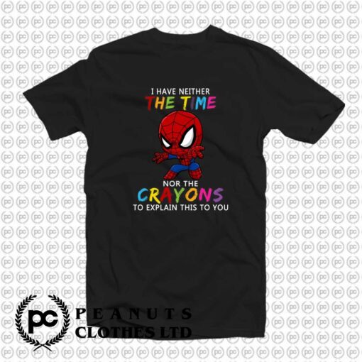 Spiderman Crayons To Explain This To You k