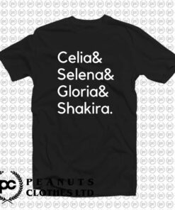 Celia Selena Gloria Shakira l