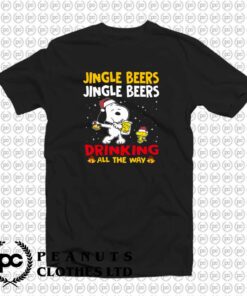 Jingle Beers Drinking All The Way Snoopy q