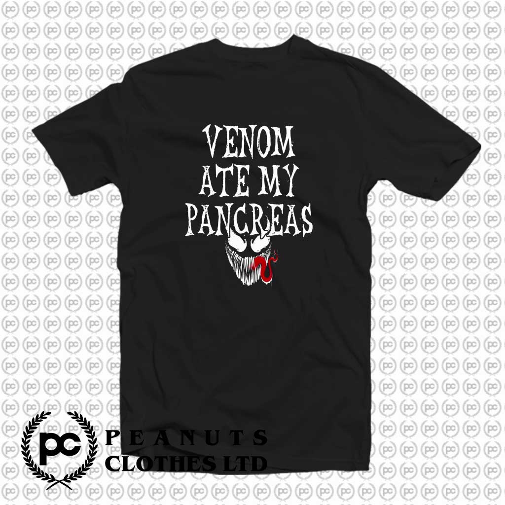 Get Order Venom Ate My Pancreas Marvel T Shirt On Sale - roblox venom movie shirt