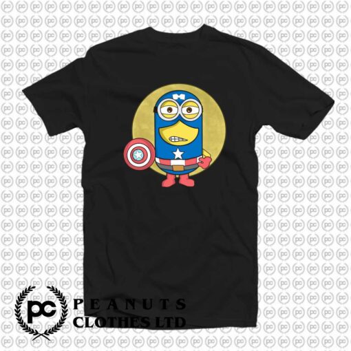 Captain Minion Funny Super Hero x