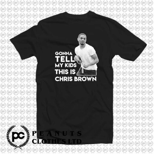 Chris Brown Merch Funny Meme z