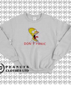 Don’t Panic Homer Simpson Funny o