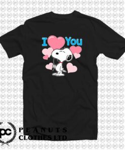 I Love You Heart Balloons Snoopy z