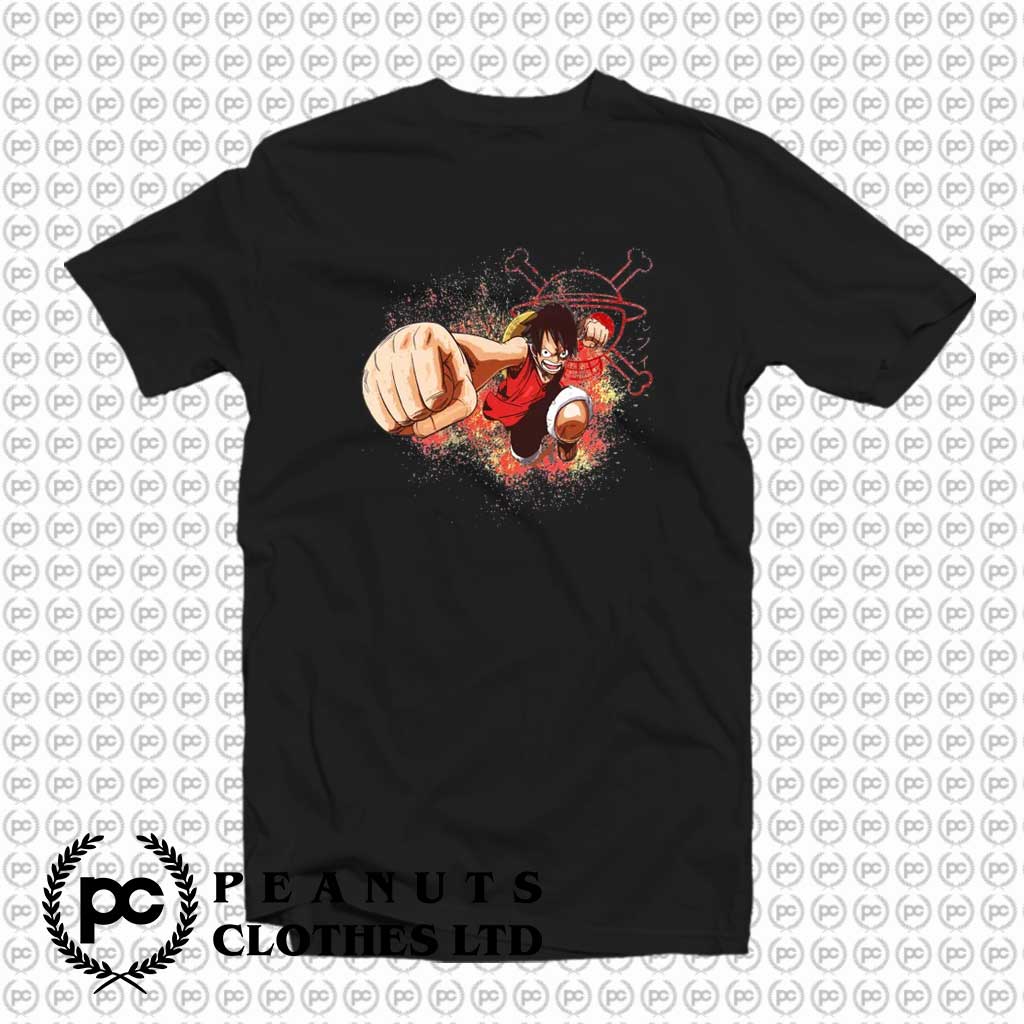 Get Order Luffy Gear Third Luffy Punch One Piece T Shirt On Sale - luffy clothes roblox