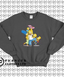 The Simpsons Family Donut Addict f