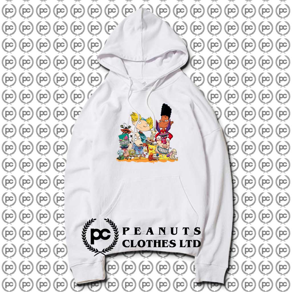 Get 90s Nicktoons Cartoon Nickelodeon Hoodie Custom Design