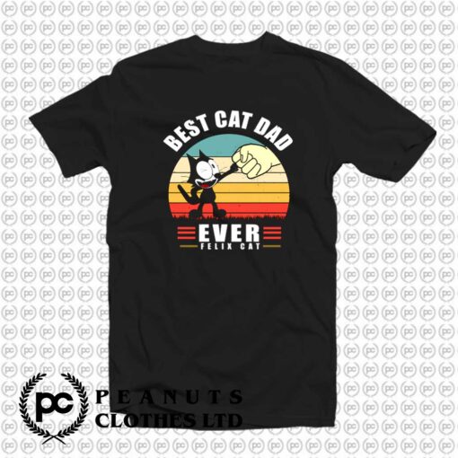 Best Cat Dad Ever Vintage o