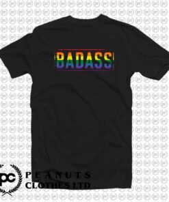 Gay Pride Badass Distressed LGBT l