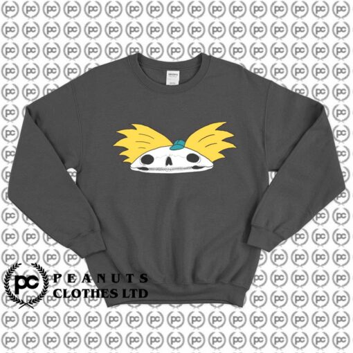 Hey Arnold Head Skull Parody z